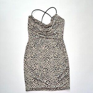 Leopard Print mini Dress